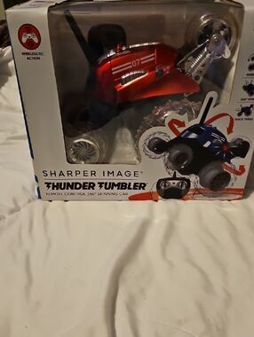 Sharper Image Thunder Tumbler Remote Control Car - Red